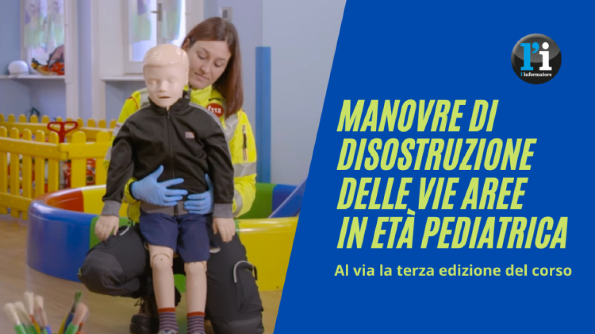 Corso sulle manovre di disostruzione delle vie aeree in età pediatrica: a Vigevano 400 persone formate