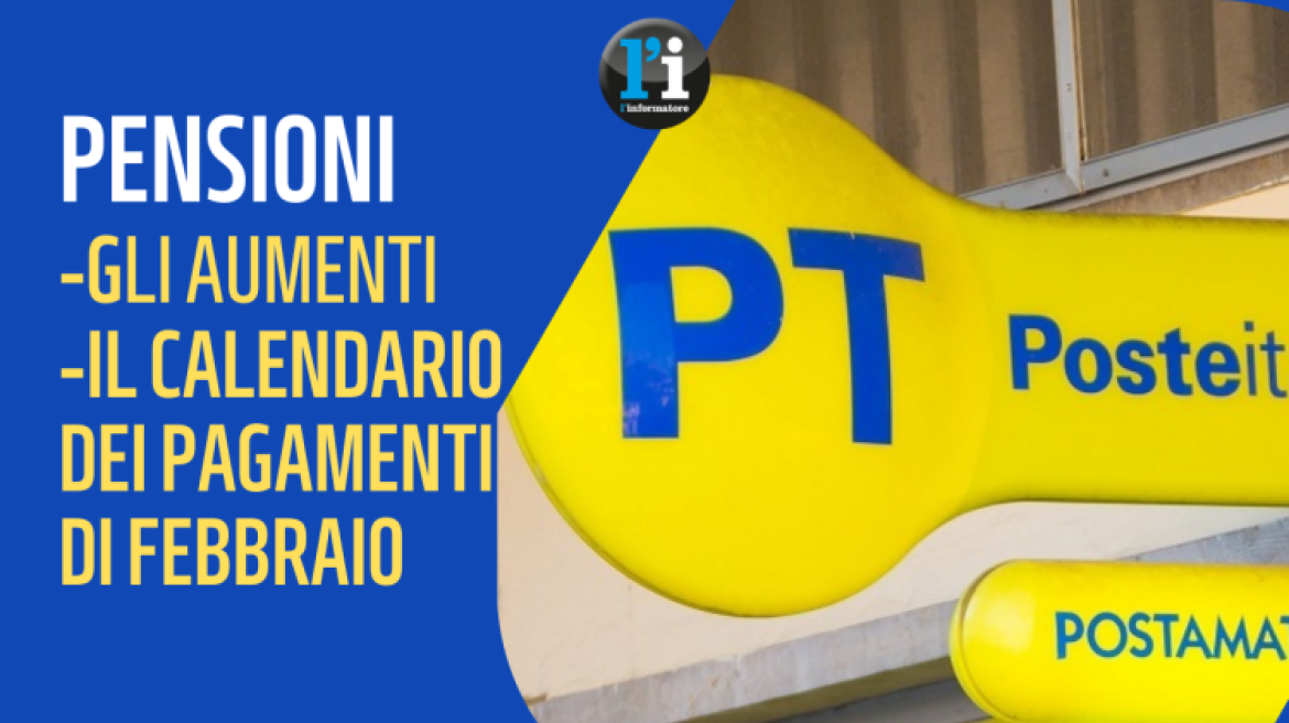 Pensioni, per gli aumenti bisogna aspettare marzo