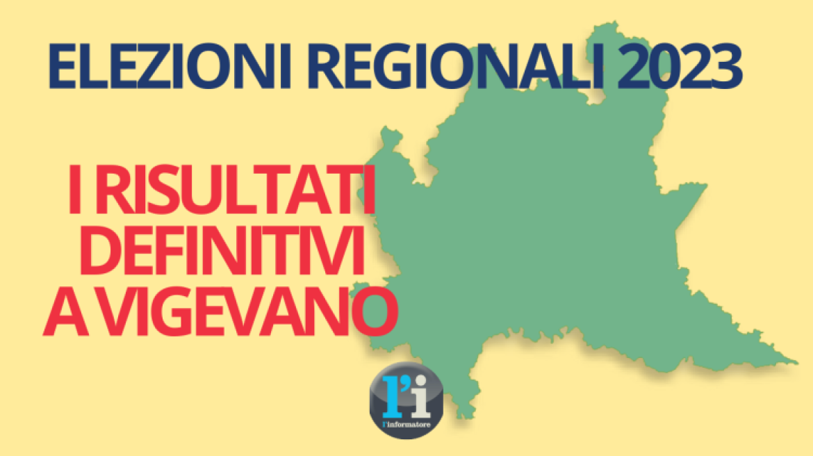 Elezioni Regionali, i risultati definitivi a Vigevano