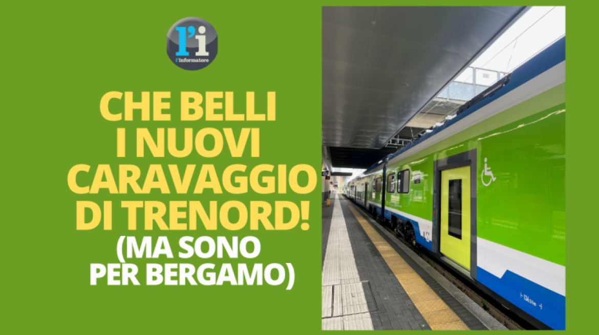 Trenord, ecco i nuovi e bellissimi "Caravaggio" (ma sono destinati a Bergamo) 