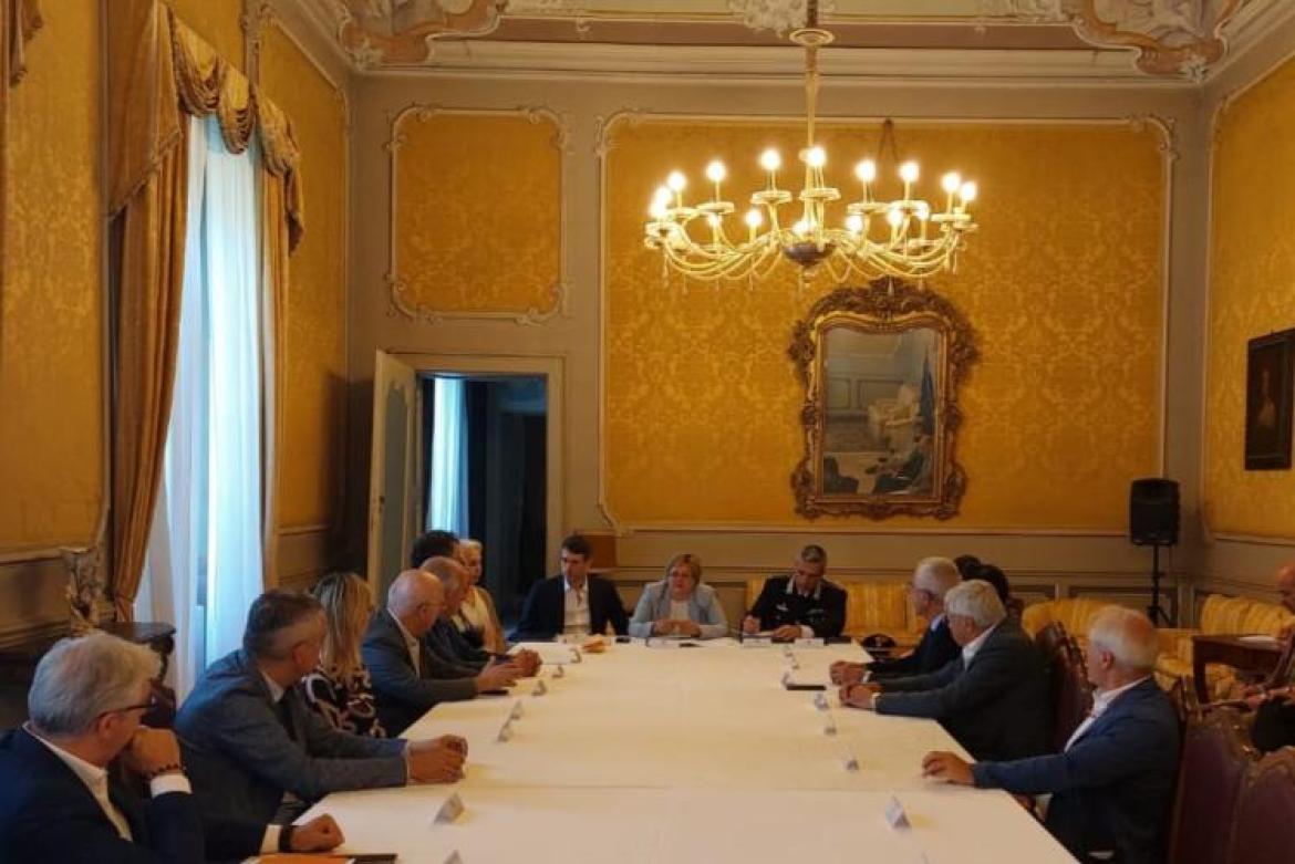 Una cabina di regia in prefettura per la sicurezza sul territorio