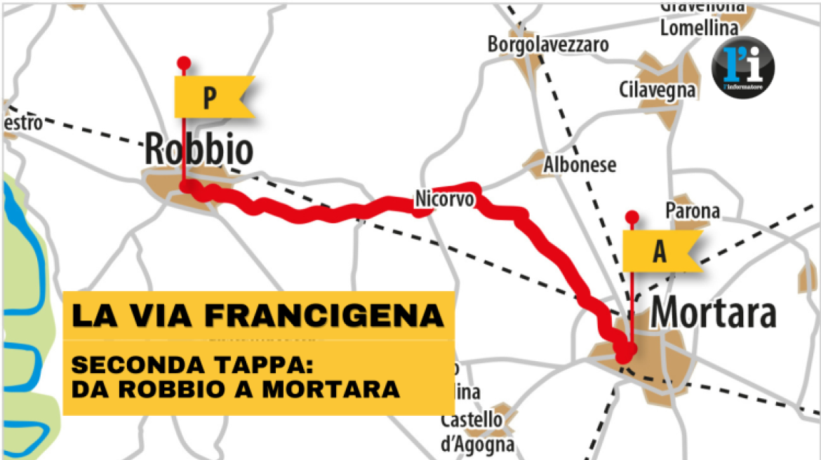 Via Francigena: da Robbio a Mortara, la seconda tappa lomellina