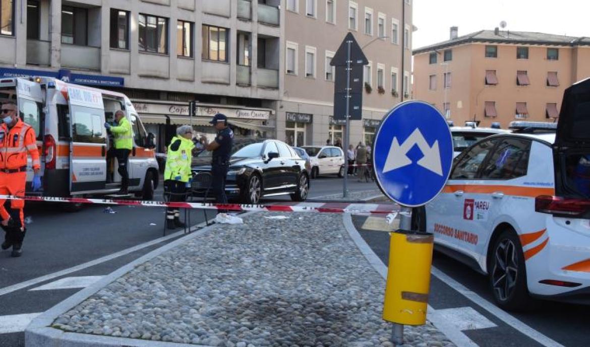 Grave incidente a Vigevano: due pedoni investiti da un'auto, interviene l'elisoccorso