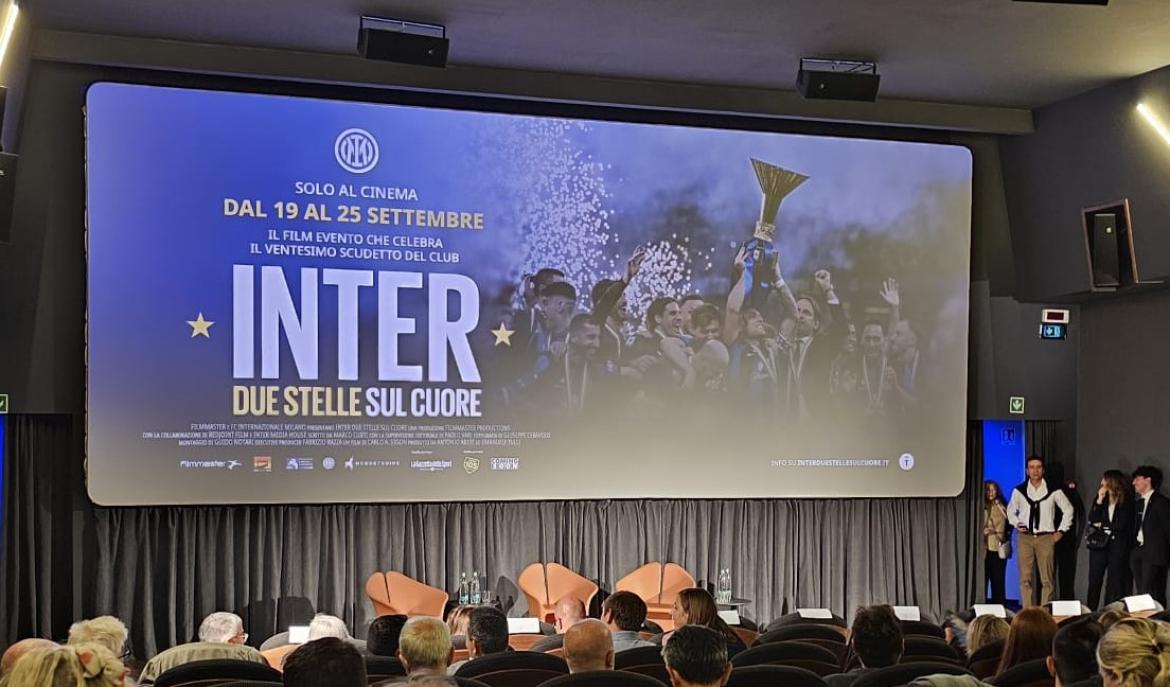 Calcio: presentato il film "Inter, due stelle sul cuore"
