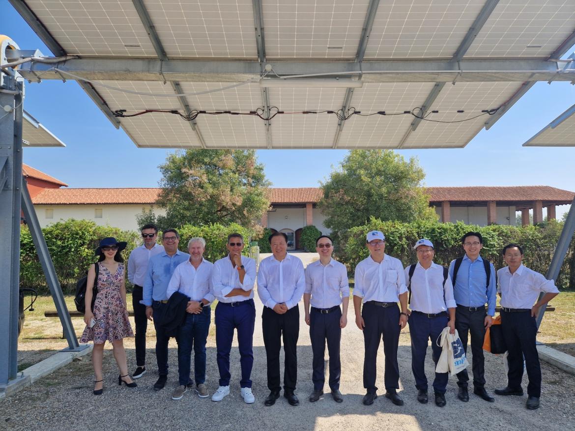 Ambiente e food: l'Ambasciatore cinese in visita Simbiosi