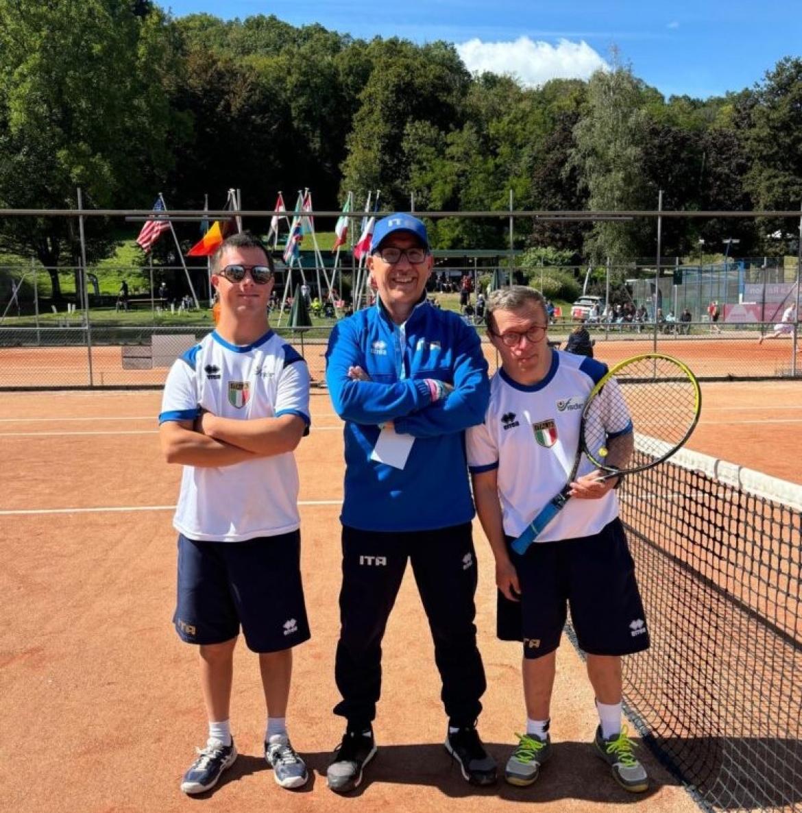 Tennis: Lele Vietti medaglia d'oro nel doppio ai Mondiali per atleti con sindrome di Down