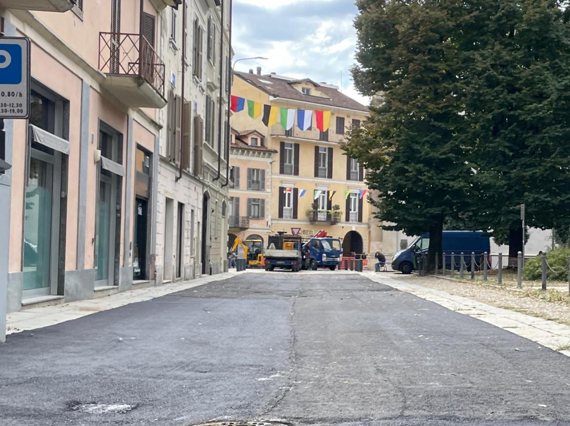 Mortara, corso Josti riaperto. Ma ci sono altri lavori da fare nel 2025