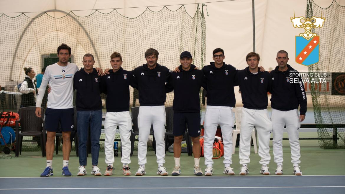 Tennis, serie A1: Selva Alta pareggia all'esordio contro l'Eur Roma (3-3)