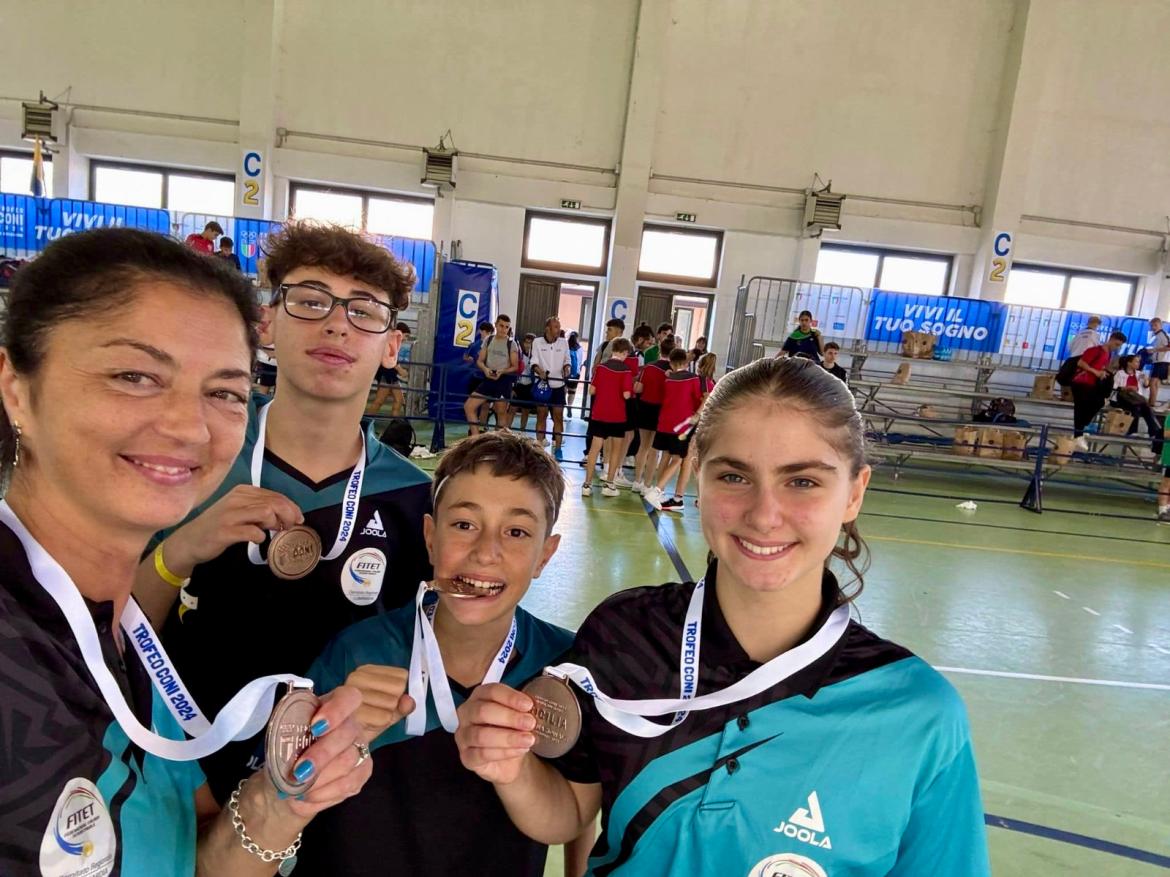 Tennistavolo, Alessandro Peluso sul podio con la Lombardia al Trofeo Coni