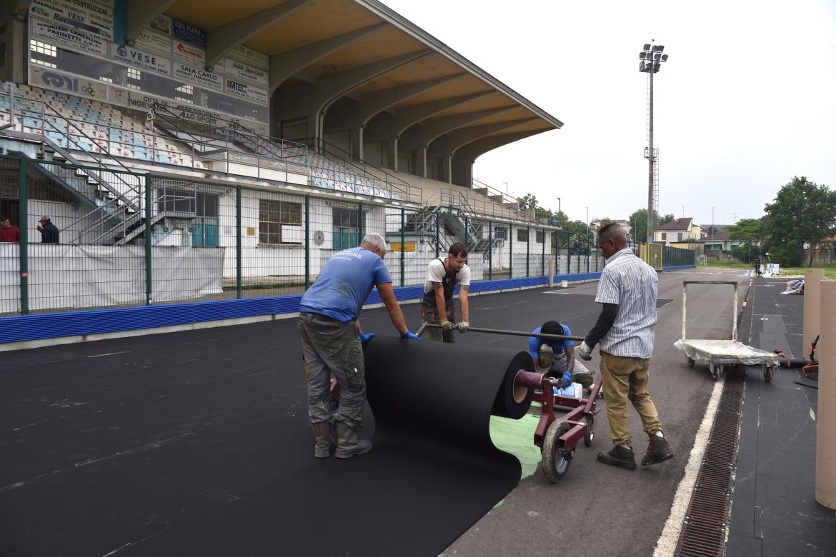 Stadio, lavori infiniti: «anche il Comune è parte lesa»