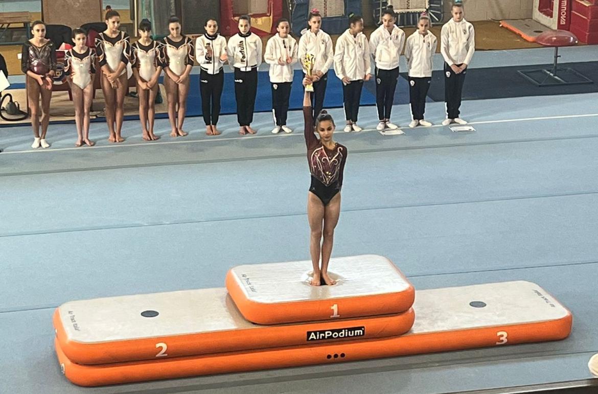 Ginnastica artistica: Giulia Santinato (La Costanza 1884-Massucchi) si laurea campionessa regionale