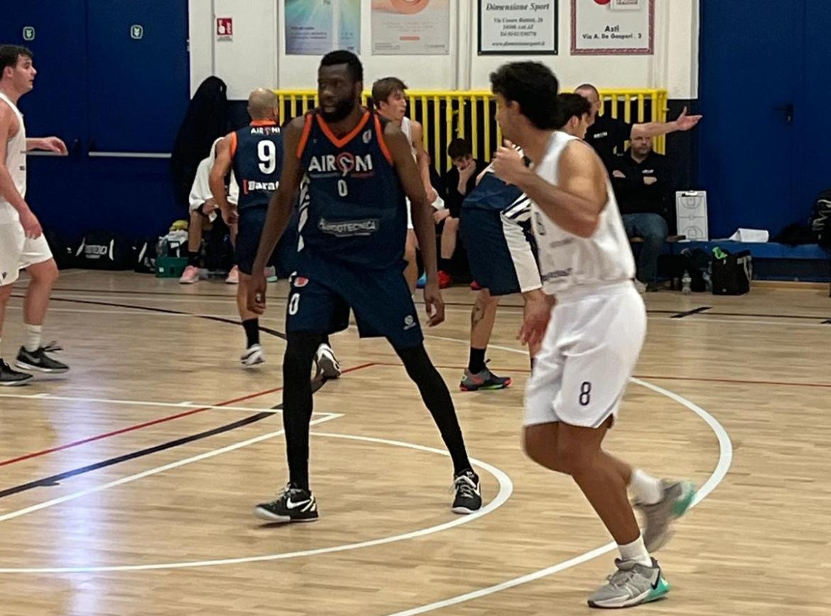 Basket, serie C: tutto facile per gli Aironi ad Asti (54-97)