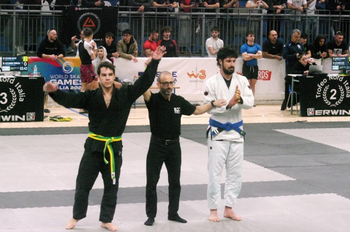 Brazilian Ju Jitsu, Luca Faggioni conquista la medaglia d'oro a Novara 