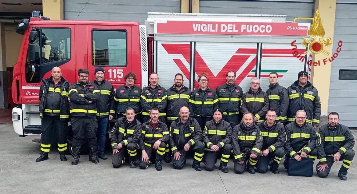 Vigili del fuoco volontari: formati 18 nuovi capo squadra in provincia di Pavia