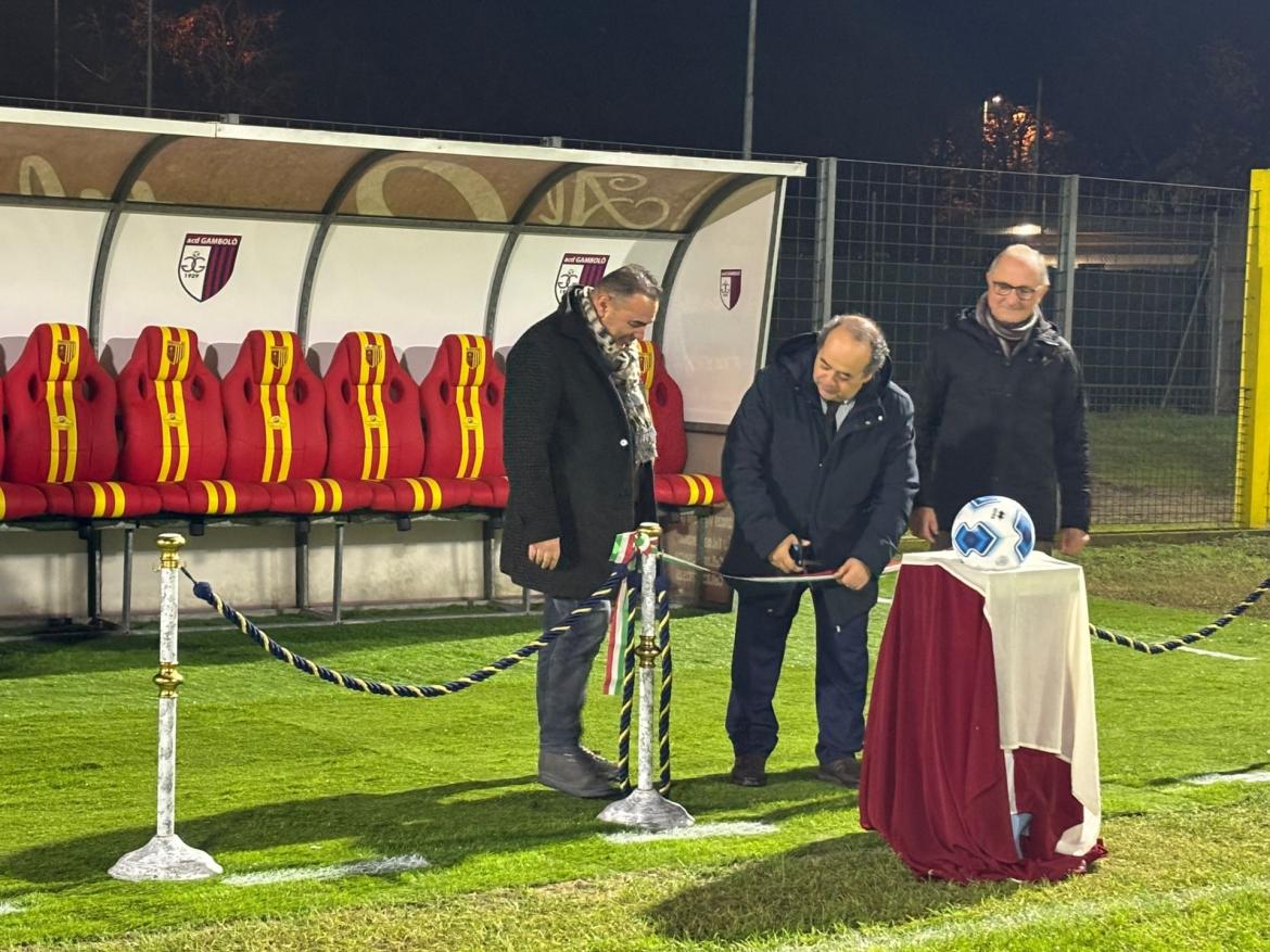 Calcio, Gambolò: lo stadio comunale si è rifatto il "look"
