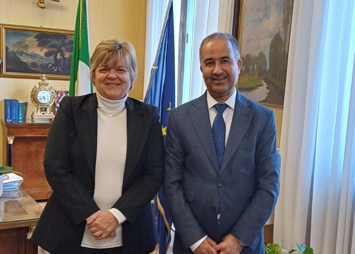 Il prefetto di Pavia riceve il Console generale della Tunisia