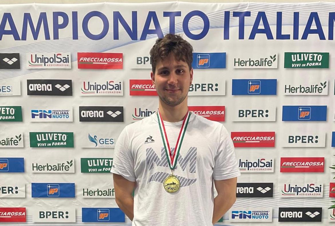Nuoto master: Cristian Strimbeanu (H2Sport) è campione italiano dei 100 dorso