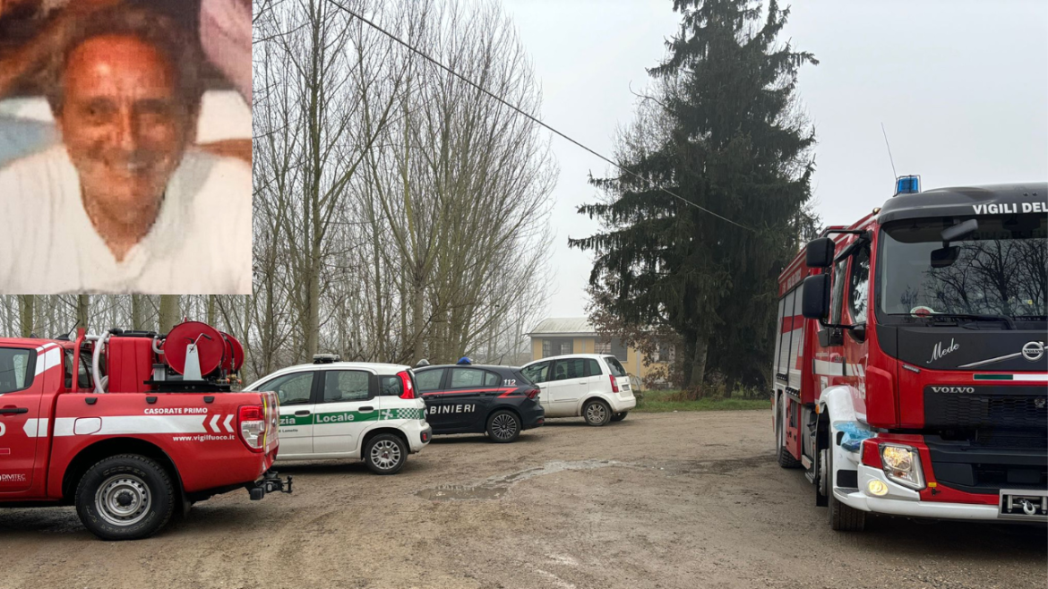Lomello, pensionato trovato morto nel torrente Agogna: giovedì l’autopsia