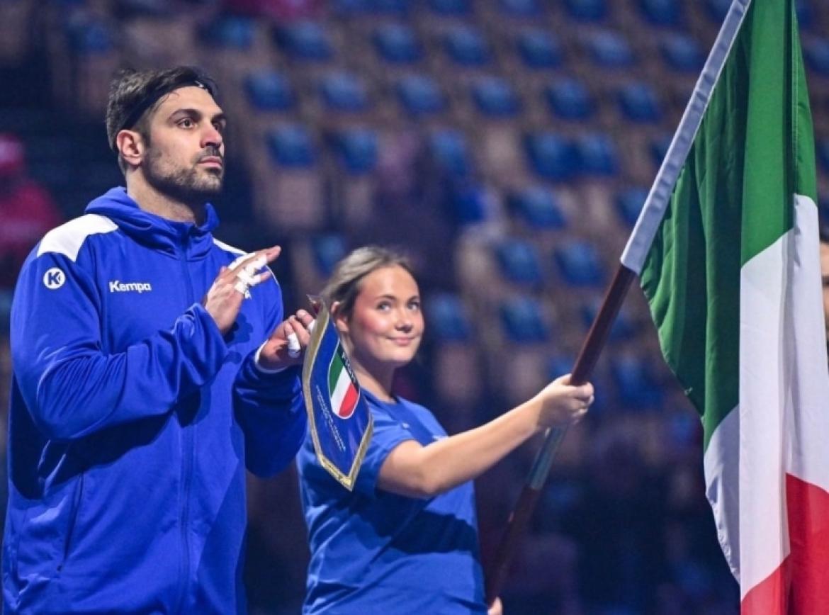 Pallamano, Andrea Parisini è 100 volte azzurro: «Il Mondiale, un sogno realizzato»