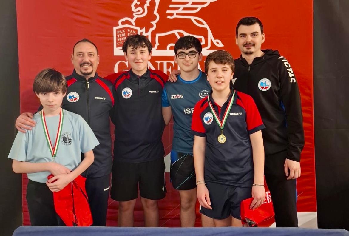Tennistavolo, "Memorial Molina": nella Under 15 trionfa Gabriel Deleraico
