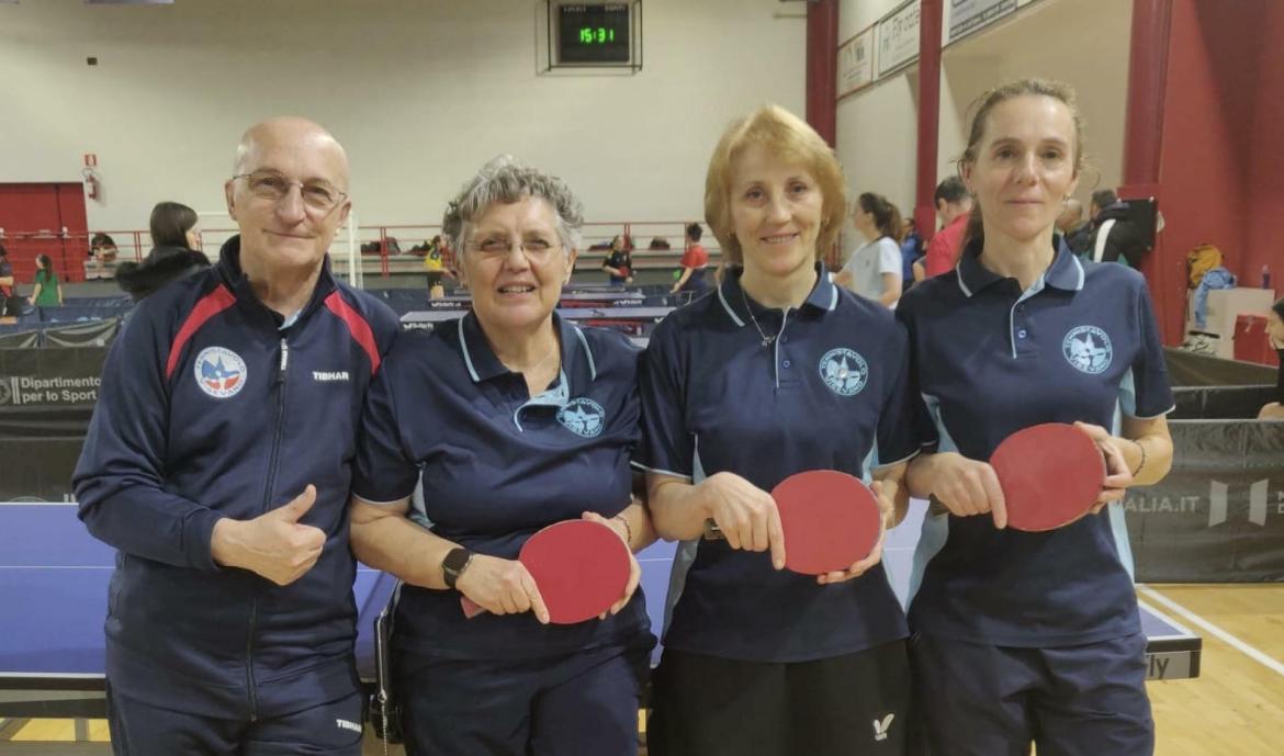Tennistavolo femminile, serie D: la Pellicceria Cane è seconda con Trezzano