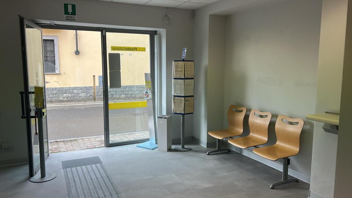 Rinnovato l'ufficio postale di Alagna Lomellina