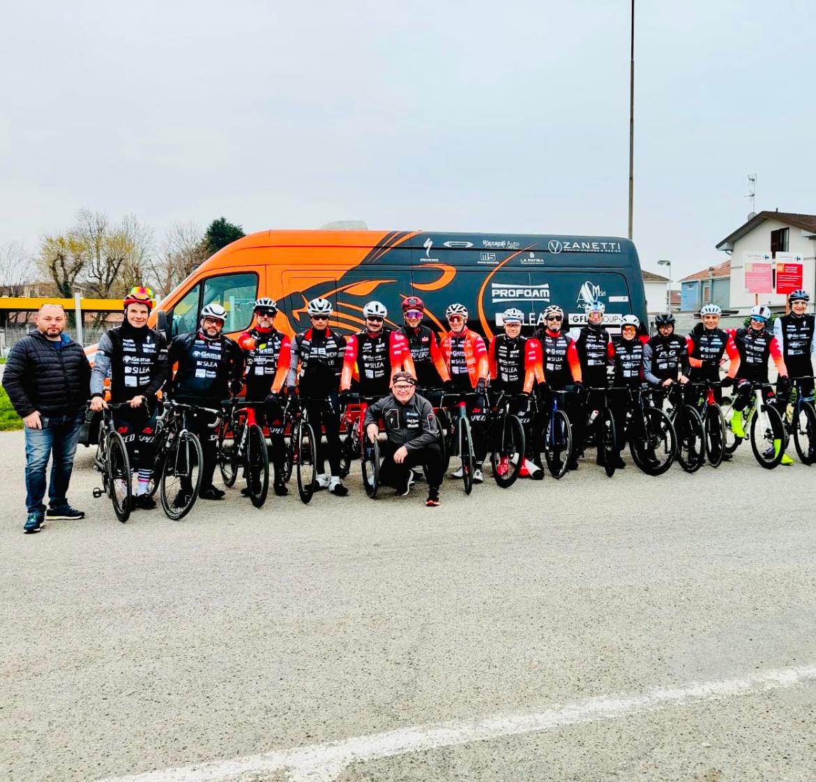 Vigevano, il Bortolami Junior Team sulle strade della Milano-Sanremo
