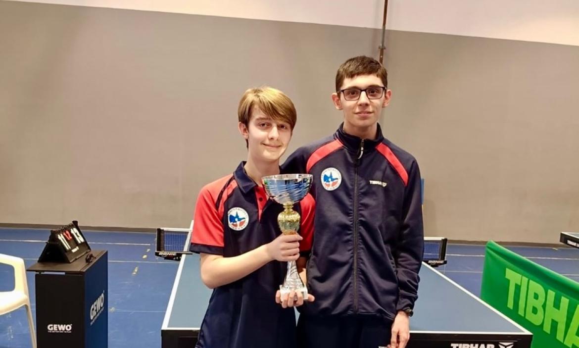 Tennistavolo, Guglielmo Ferri (TT Vigevano 1999) dopo due prove è al comando della classifica del circuito "Prime Racchette"