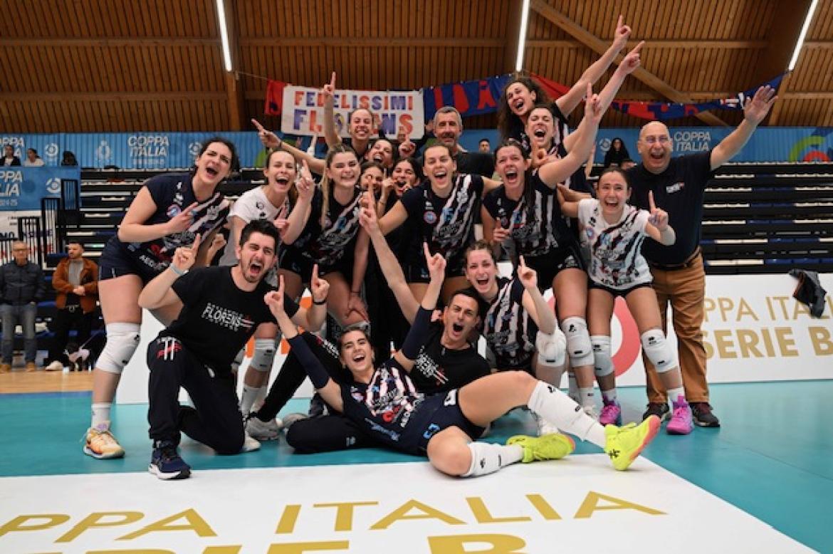 Volley femmilie, sil sogno della Florens Vigevano è realtà: vinta la Coppa Italia