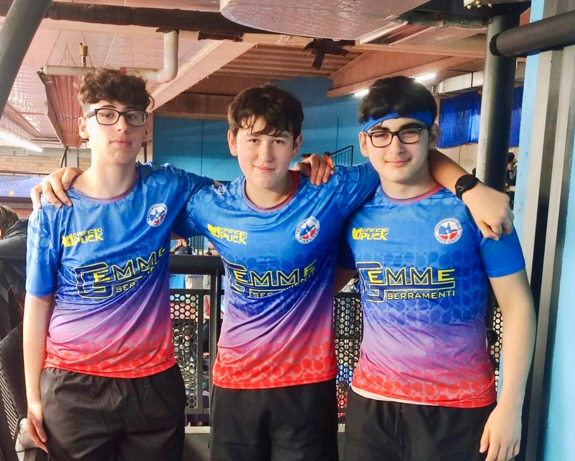 Tennistavolo, il Vigevano 1999 secondo nella Under 15 ai Campionati italiani giovanili