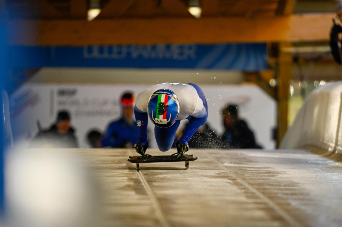 Skeleton, Pietro Drovanti promosso nella Nazionale "A" maschile 