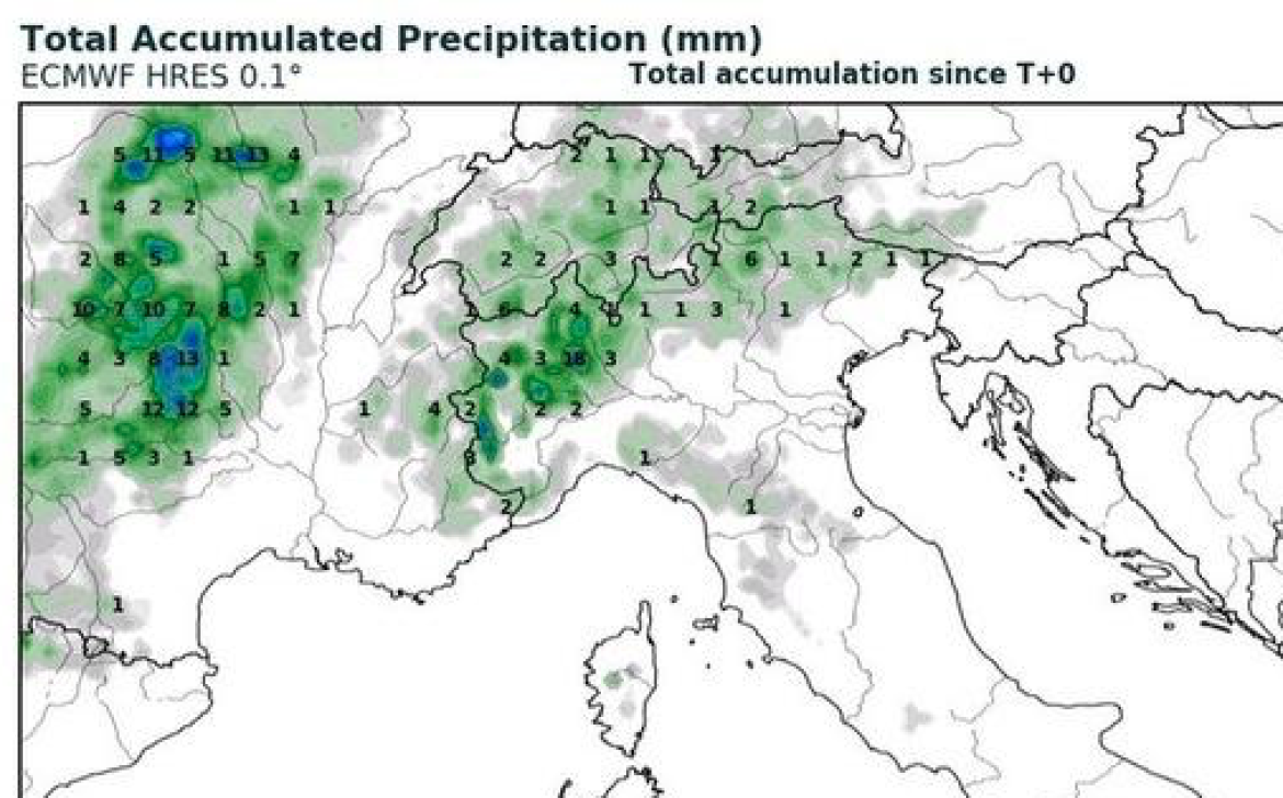L’ondata di caldo intenso potrebbe attenuarsi da domenica con possibili temporali