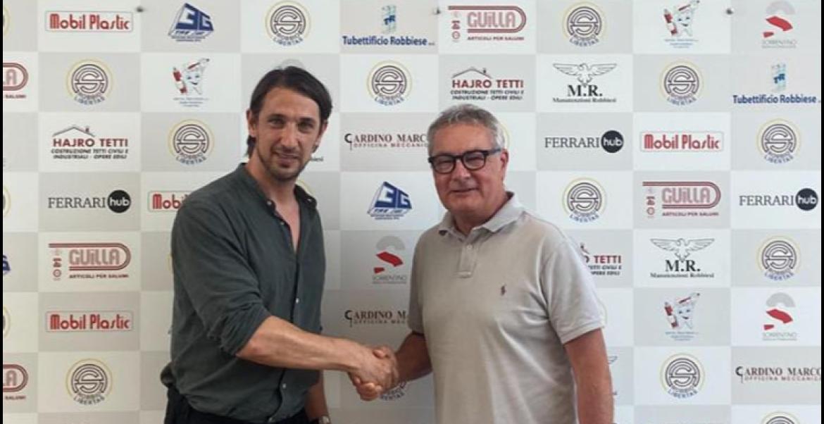 Calcio - Promozione: ufficiale l'arrivo di Alessandro Giallonardo sulla panchina di Robbio Libertas