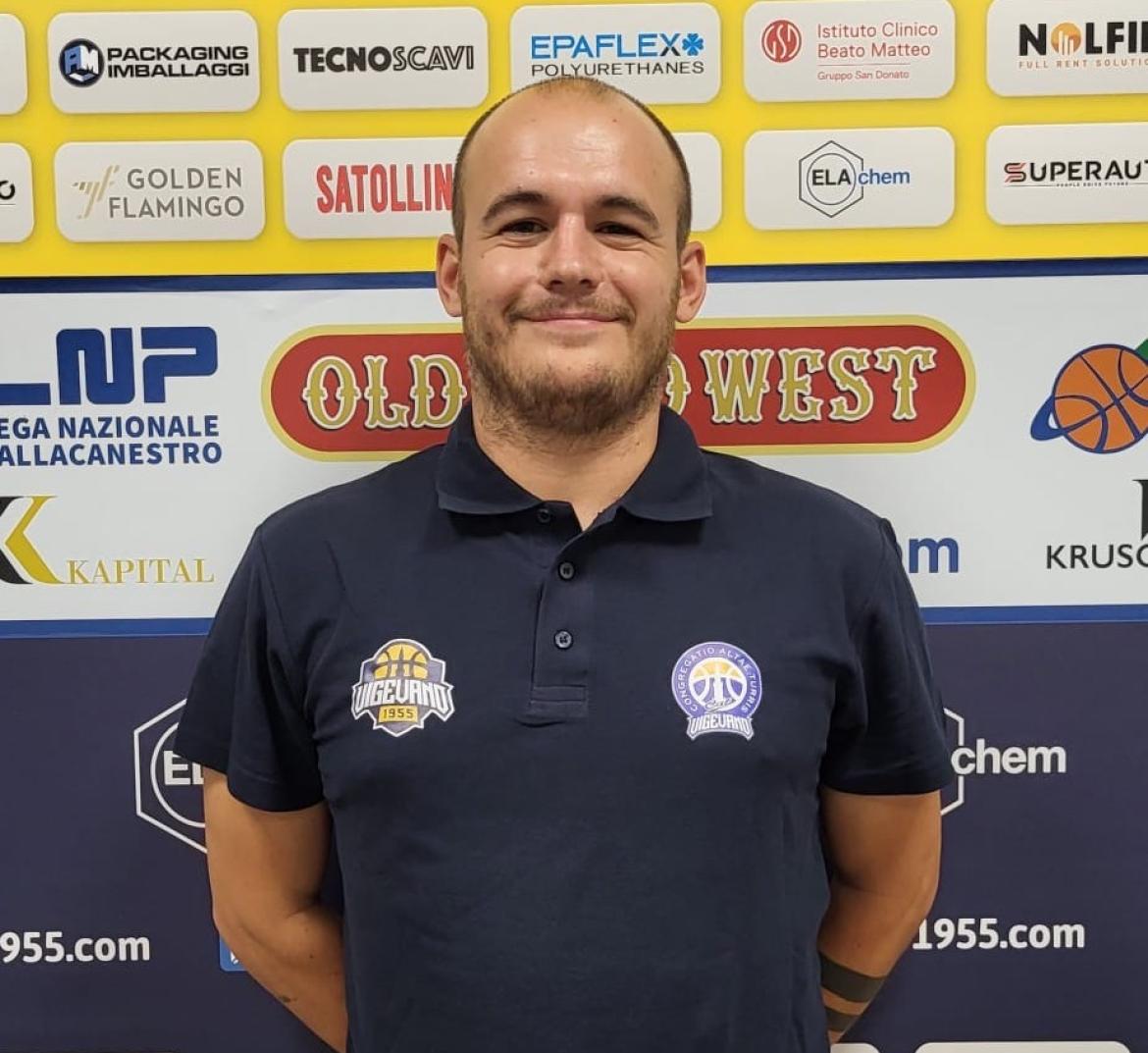 Basket giovanile, Matteo Parietti nuovo responsabile tecnico del settore minibasket della Cat Vigevano