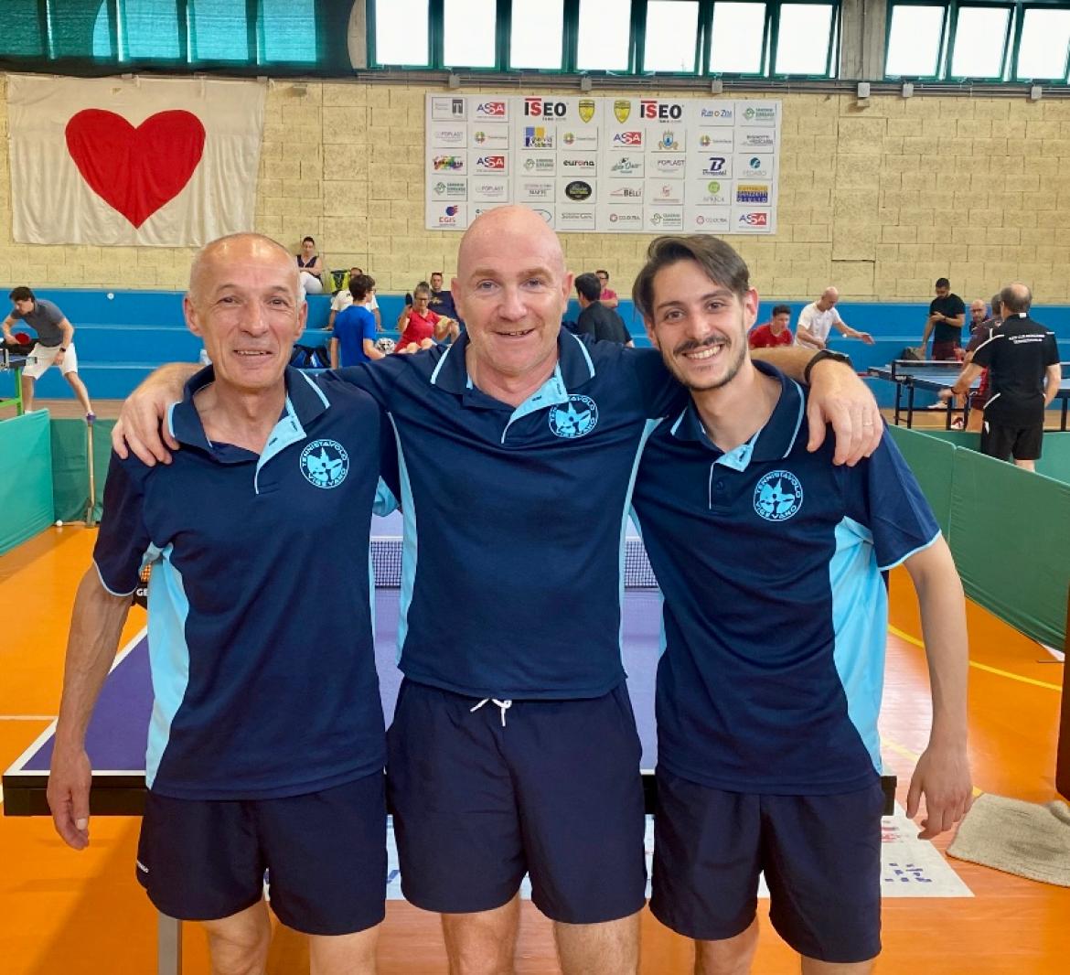 Tennistavolo, il TTVigevano Officina Modil promosso in serie D2