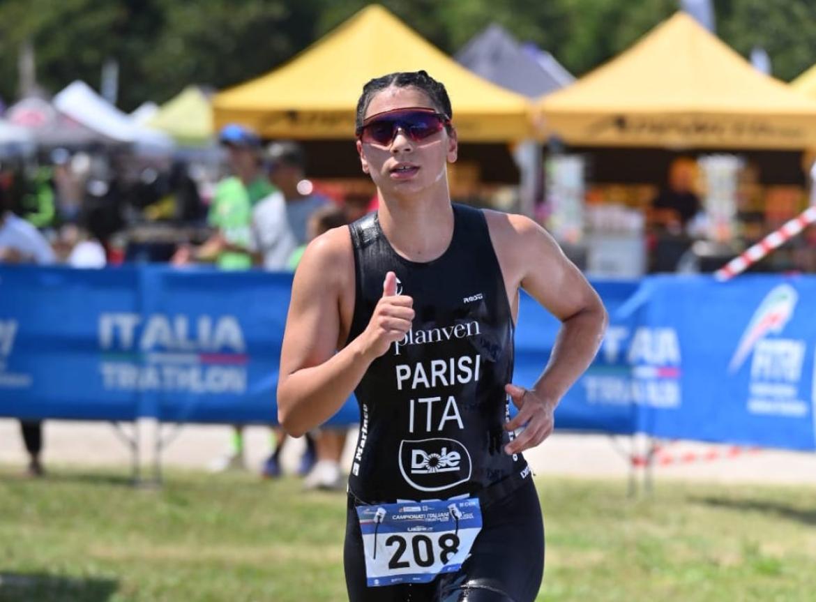 Triathlon, la vigevanese Sveva Parisi terza assoluta al Next Generation Under 23
