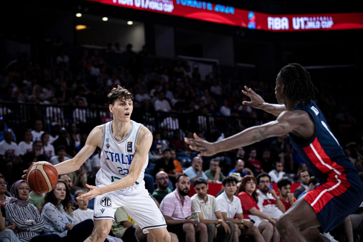 Basket giovanili, Lonati inizia l'Europeo con l'U18