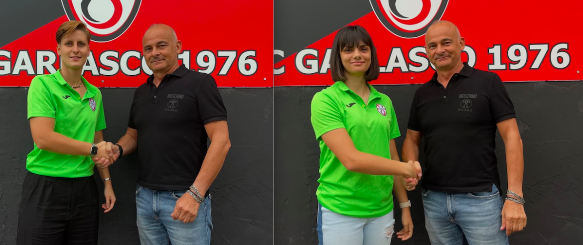 Calcio femminile, doppio colpo per il Garlasco