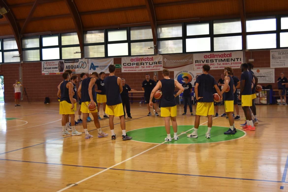 Basket, serie B: oggi il pre-raduno della Elachem Vigevano
