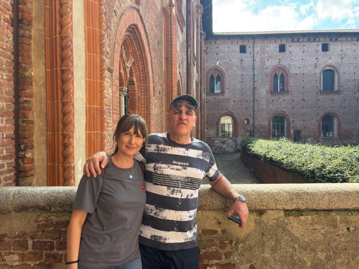 Dall'Australia per vedere Masini: il lungo viaggio di Anthony e Vanessa