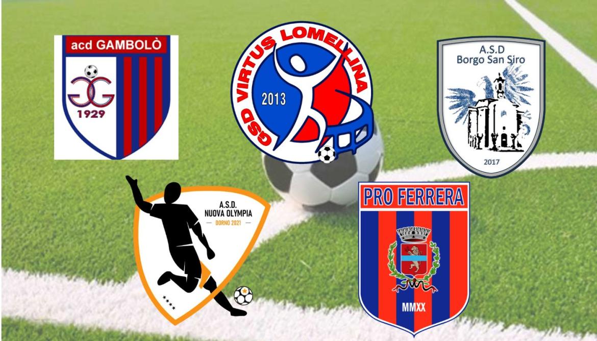 Calcio, Seconda Categoria: i risultati delle lomelline partecipanti alla Coppa Lombardia