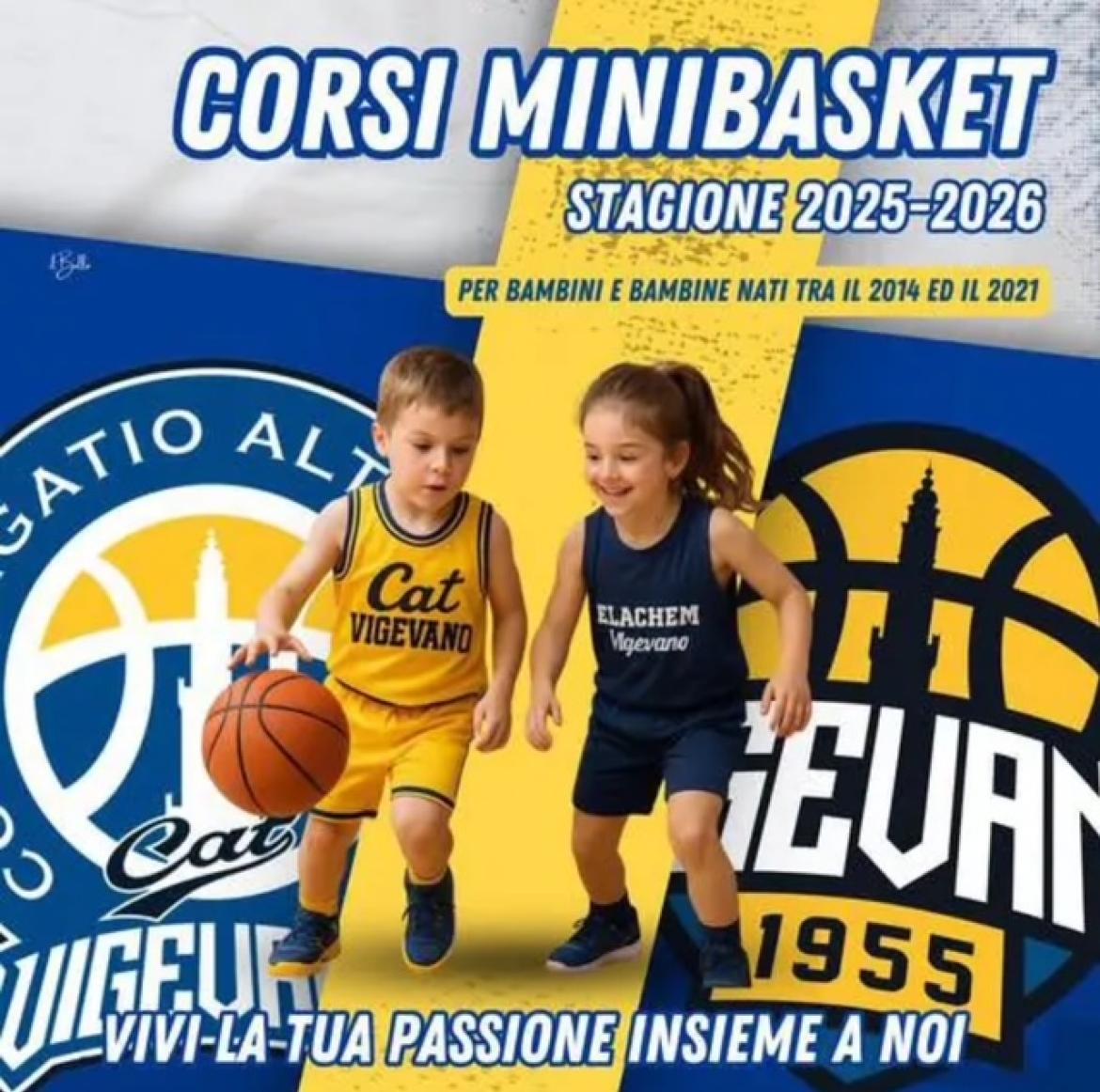 Minibasket, parte la nuova stagione della Cat Vigevano