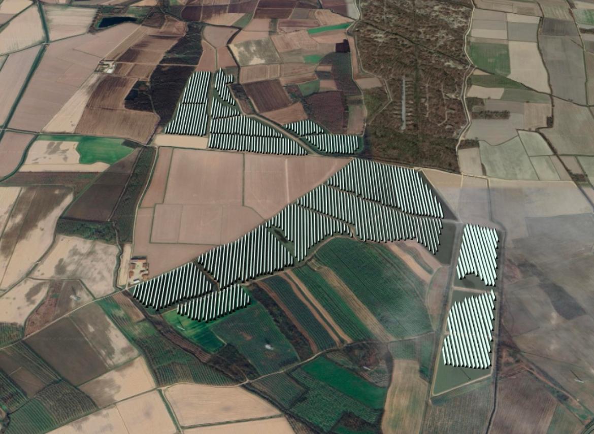 Altro progetto di agrivoltaico: distesa di 74 mila pannelli