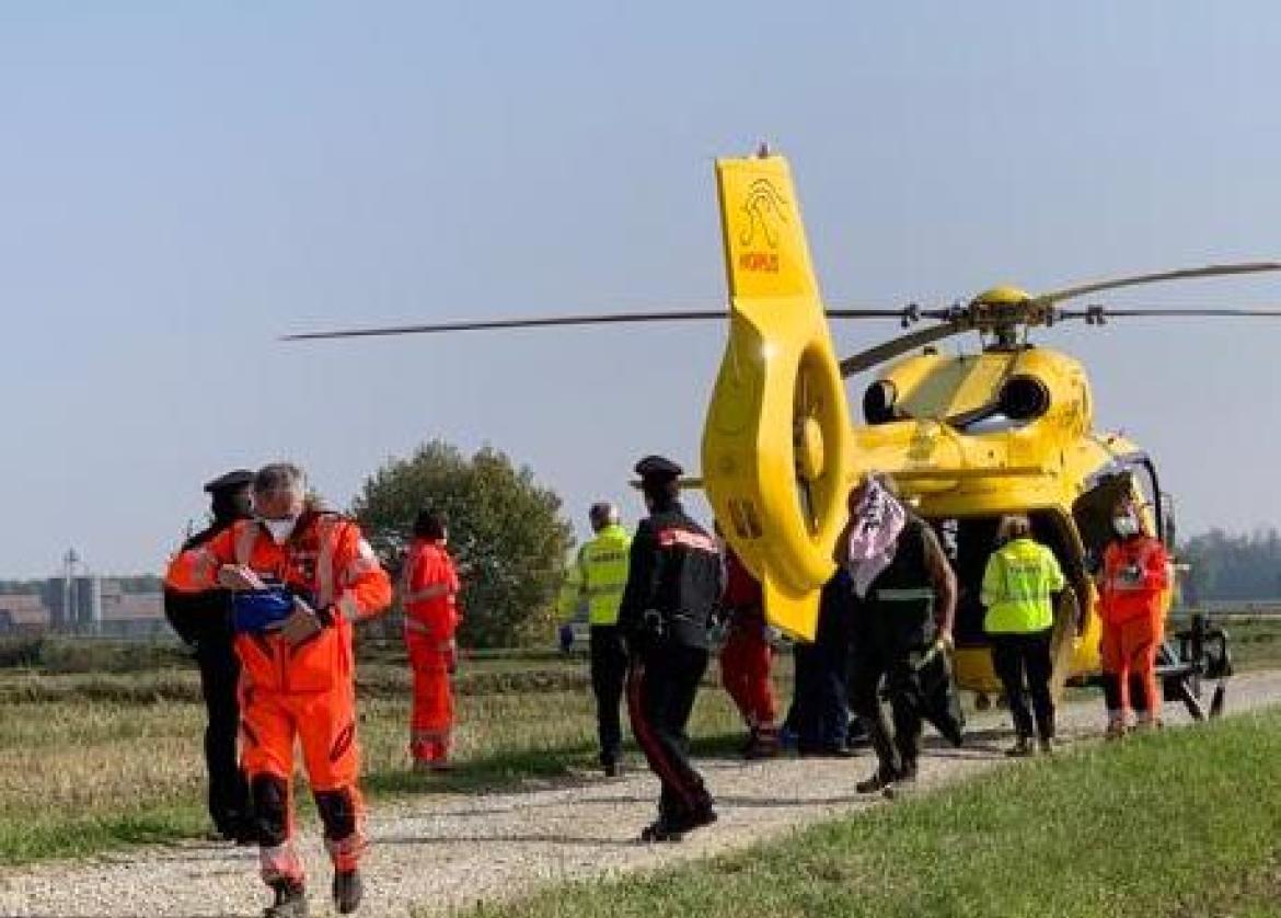 Inala vapori tossici in una vasca di liquami: grave un 35enne di Robbio