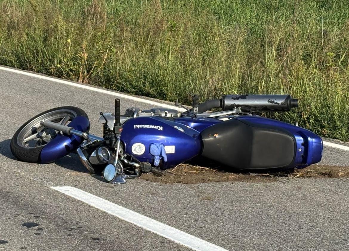Incidente a Pieve Albignola: ferito motociclista di 22 anni