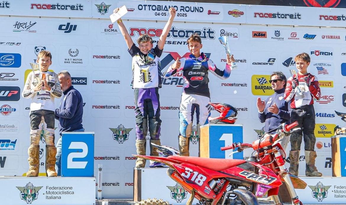 Motocross: Giacomo Dondè campione italiano 85cc Junior