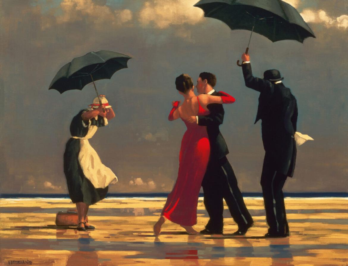 Jack Vettriano in mostra a Milano: il fascino malinconico del cinema pittorico
