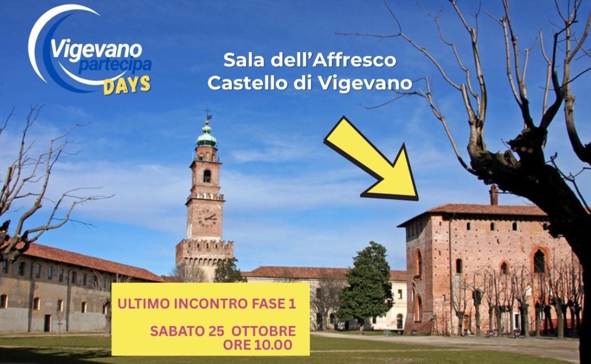 Sabato in Castello tornano i tavoli dei Vigevano Partecipa Days