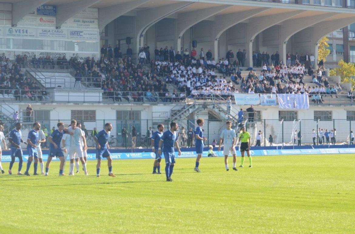 Calcio, Eccellenza: la Sestese rovina la festa al Vigevano (1-2) 