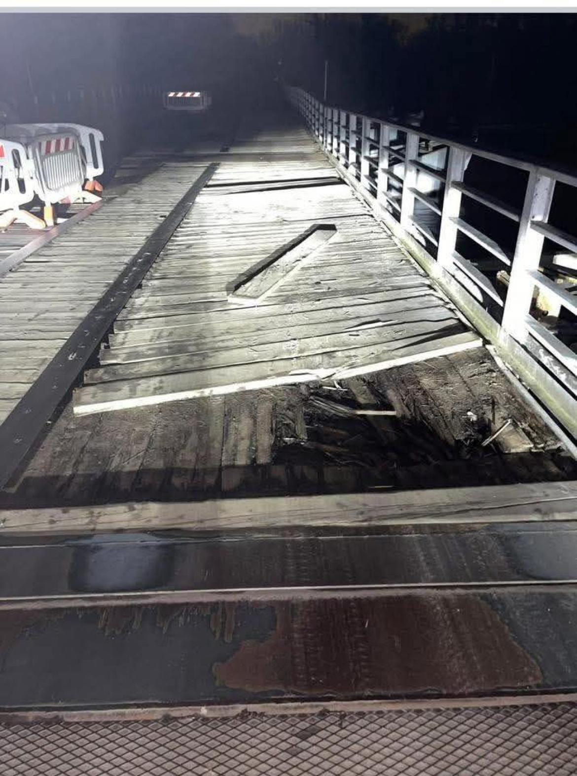 Chiusura temporanea per il ponte di barche di Bereguardo